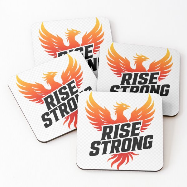 Item preview, Rise Strong Motivational Quote T-Shirt | Inspirational Strength & Resilience Design designed and sold by Paltooproducts.