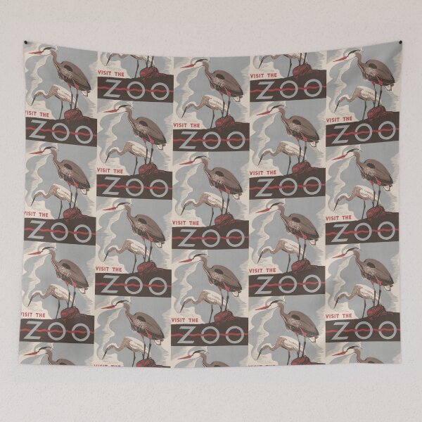 Item preview, VISIT THE ZOO designed and sold by THE GOOD FIND.