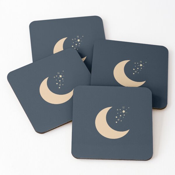 Item preview, Minimalistic Celestial Midnight Moon designed and sold by ArtbyAfroditi.