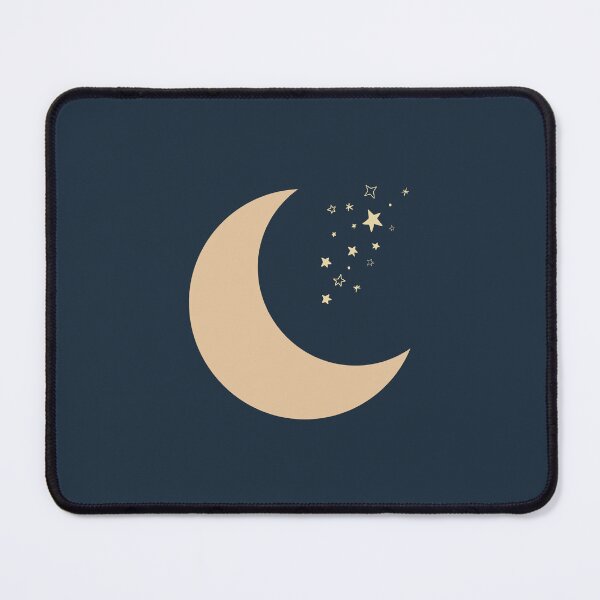 Item preview, Minimalistic Celestial Midnight Moon designed and sold by ArtbyAfroditi.