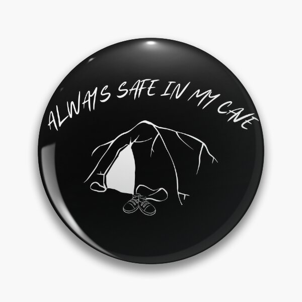Item preview, Always safe in my cave - introvert, hikikomori designed and sold by ewicraft.