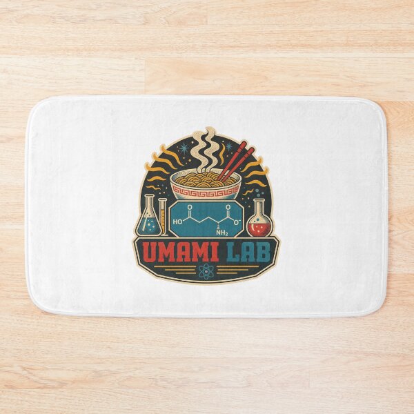 Item preview, Glutamate MSG Umami Retro Food Science Design designed and sold by AMICO77.