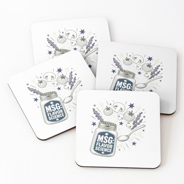 Item preview, Glutamate MSG Umami Retro Food Science Design designed and sold by AMICO77.