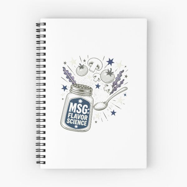 Item preview, Glutamate MSG Umami Retro Food Science Design designed and sold by AMICO77.