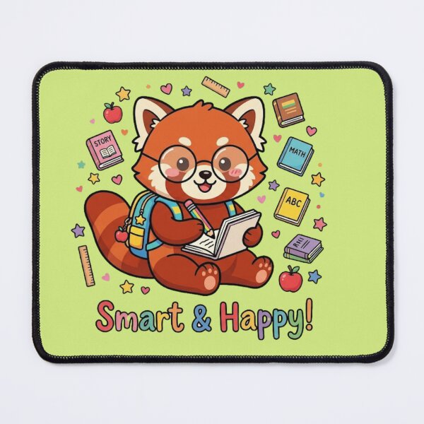 Item preview, Smart and Happy Cute Fox Sticker designed and sold by lailakhalaf.