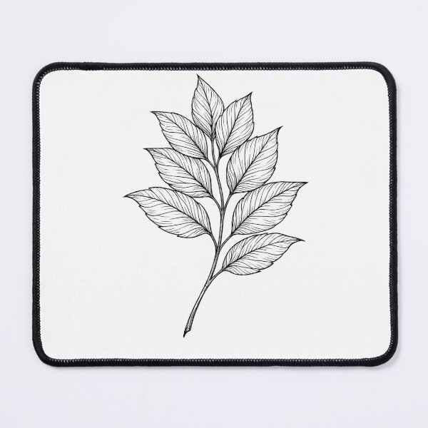 Item preview, ? Redbubble Listing: Botanical Leaf Line Art designed and sold by Tee Visions.