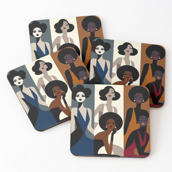 Item preview, Averse Verse Self Care All African Descent Abstract designed and sold by miffd.