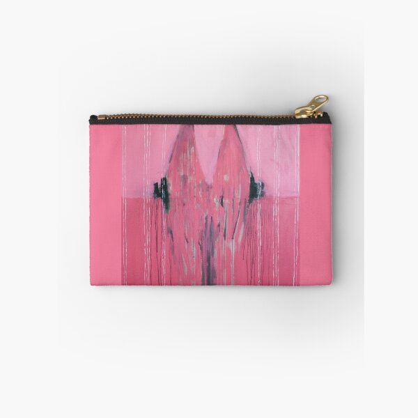 Item preview, Pink Abstract Figure Pale Green Face Painting designed and sold by Gela Mikava.