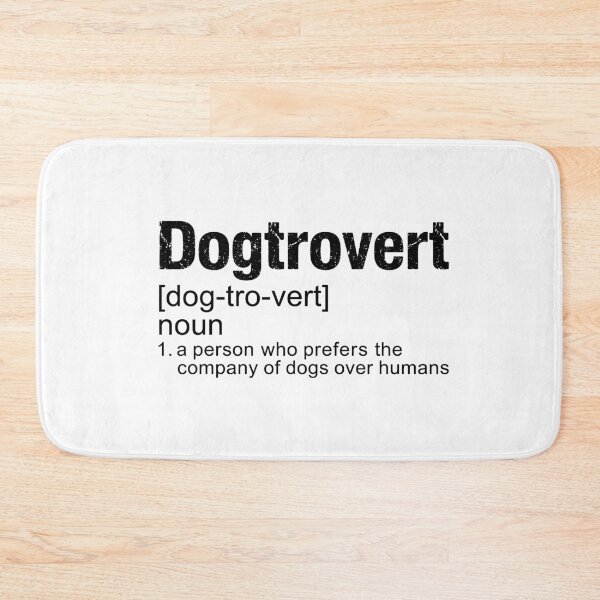 Item preview, Dogtrovert Dog Lover Definition Introvert Dog Mom Dog Dad designed and sold by Doodleoub.