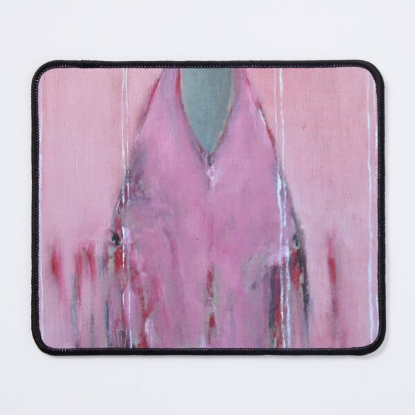Item preview, Soft Pink Abstract Figure White Face Painting designed and sold by Gela Mikava.