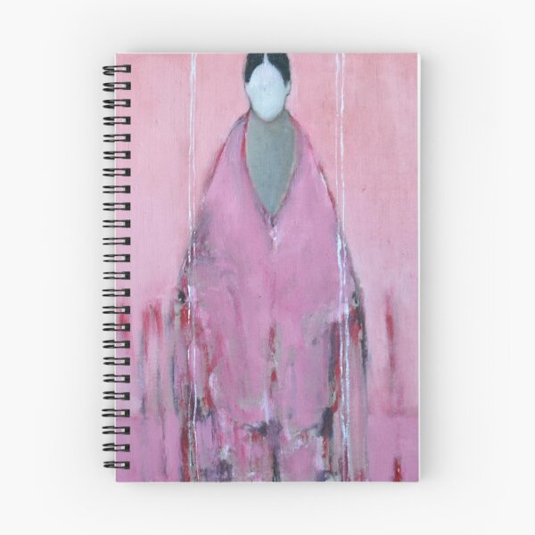 Item preview, Soft Pink Abstract Figure White Face Painting designed and sold by Gela Mikava.