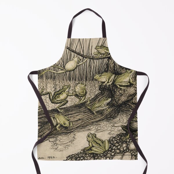 Item preview, Arthur Rackham's Vintage Frog Illustration Woodland Scene for Children's Room designed and sold by RickE.