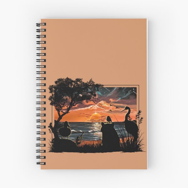 Item preview, Meteor Shower Sunset Wetland Art designed and sold by ArtistsAtticWI.