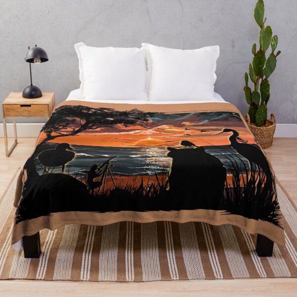 Item preview, Meteor Shower Sunset Wetland Art designed and sold by ArtistsAtticWI.