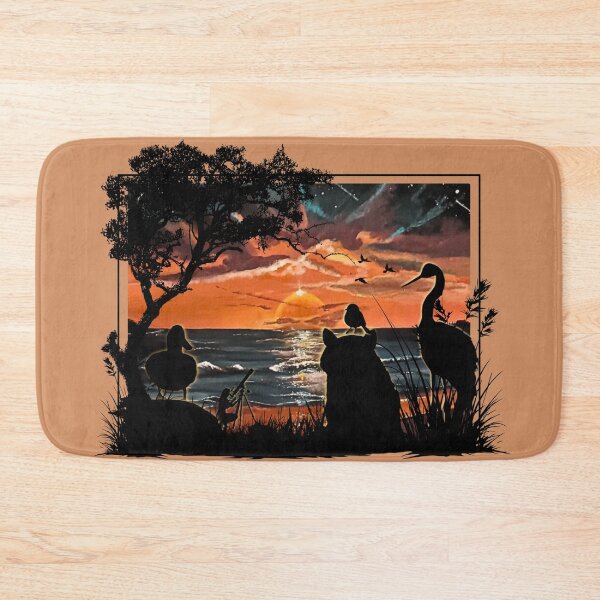 Item preview, Meteor Shower Sunset Wetland Art designed and sold by ArtistsAtticWI.