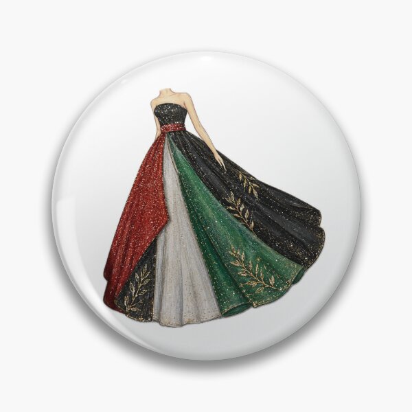 Item preview, Palestinian Gown  designed and sold by outfitsketch.