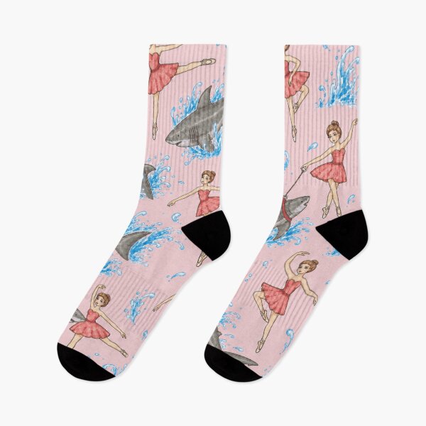 Item preview, Ballerina on a Shark designed and sold by cbfineart.