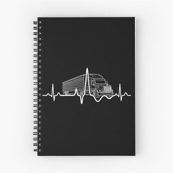 Item preview, Trucker Heartbeat Truck Driver Life Long Haul designed and sold by Doodleoub.
