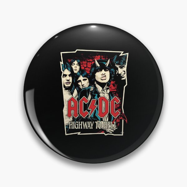 Item preview, Iconic AC/DC 'Highway to Hell' Distressed Graphic Art Poster designed and sold by interdesigner.