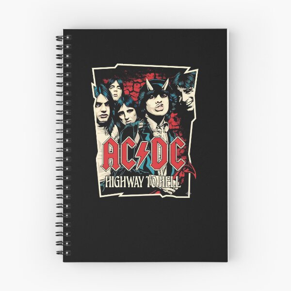 Item preview, Iconic AC/DC 'Highway to Hell' Distressed Graphic Art Poster designed and sold by interdesigner.