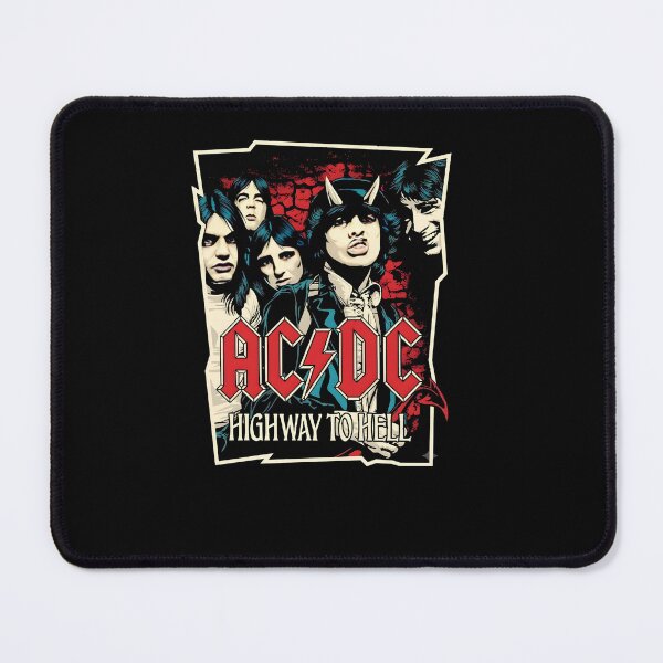 Item preview, Iconic AC/DC 'Highway to Hell' Distressed Graphic Art Poster designed and sold by interdesigner.
