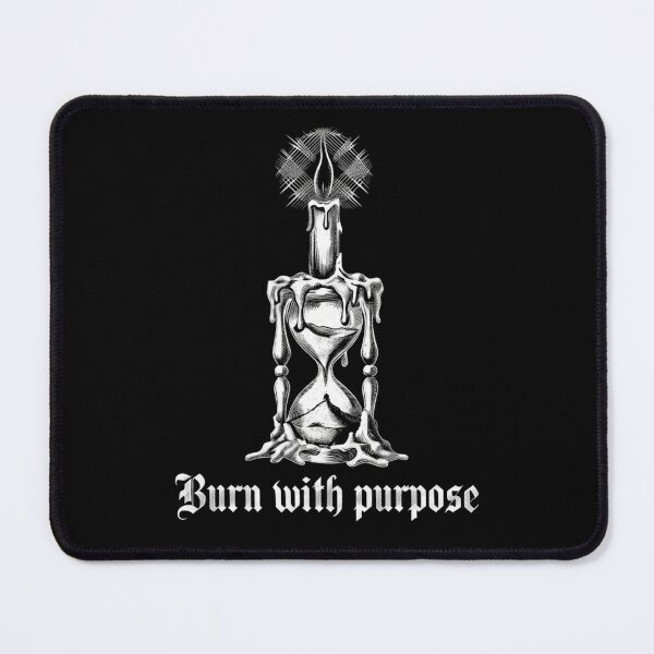 Item preview, Burn with Purpose Hourglass Candle Minimalist T-Shirt | NeoSeinen designed and sold by NeoSeinen.