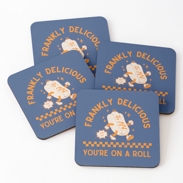 Item preview, Frankly delicious - hotdog designed and sold by InkRiot Studios.