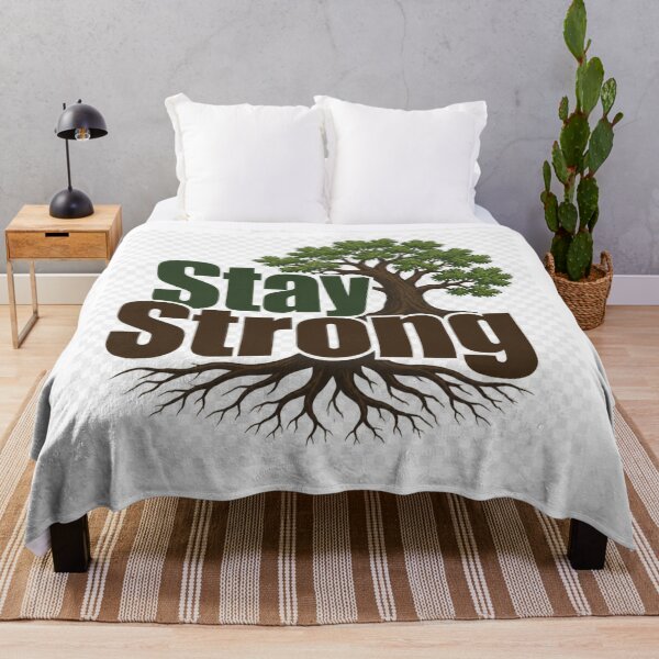 Item preview, Stay Strong Motivational Quote T-Shirt | Inspirational Strength & Resilience Design designed and sold by Paltooproducts.