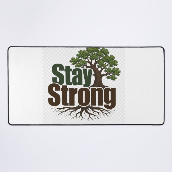 Item preview, Stay Strong Motivational Quote T-Shirt | Inspirational Strength & Resilience Design designed and sold by Paltooproducts.