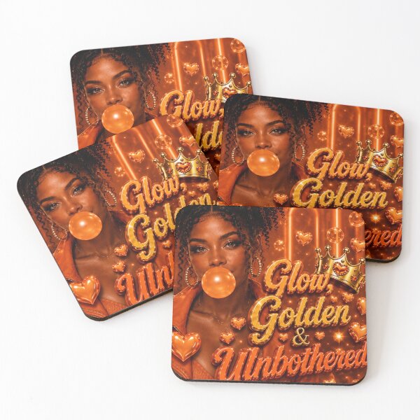 Item preview, Glow, Golden Unbothered designed and sold by HouseofMarlow.