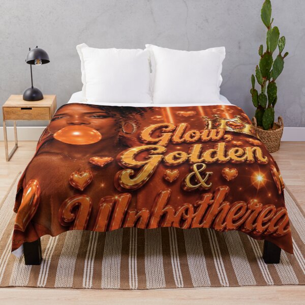 Item preview, Glow, Golden Unbothered designed and sold by HouseofMarlow.