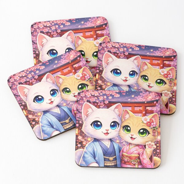 Item preview, The Kyoto Cats in Love designed and sold by Meow Story .