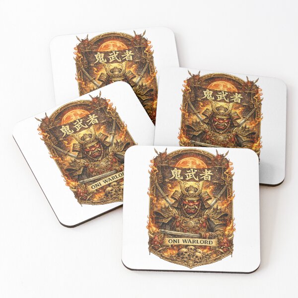 Item preview, Japanese Oni Warlord Samurai Warrior Mythical Demon Art designed and sold by Mohamedeinoo.