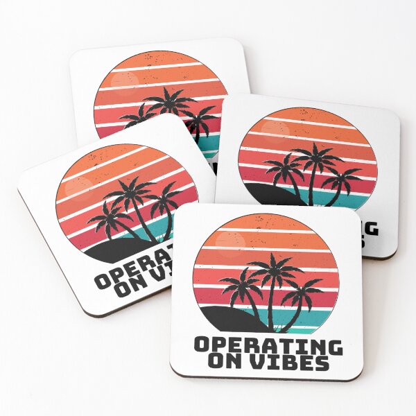 Item preview, Operating On Retro Tropical Sunset Vibes  designed and sold by Nol1ytv.