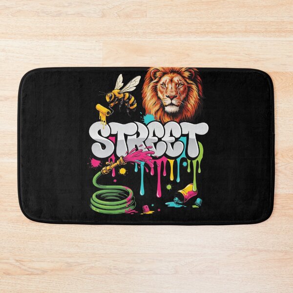 Item preview, Street Lion & Bee Tee v1 designed and sold by DarylWelsh2024.