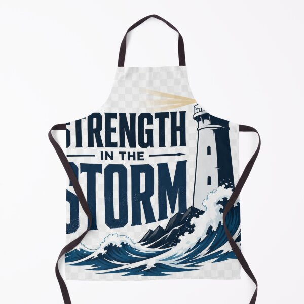 Item preview, Strength In The Storm Motivational Quote T-Shirt | Inspirational Resilience Design designed and sold by Paltooproducts.