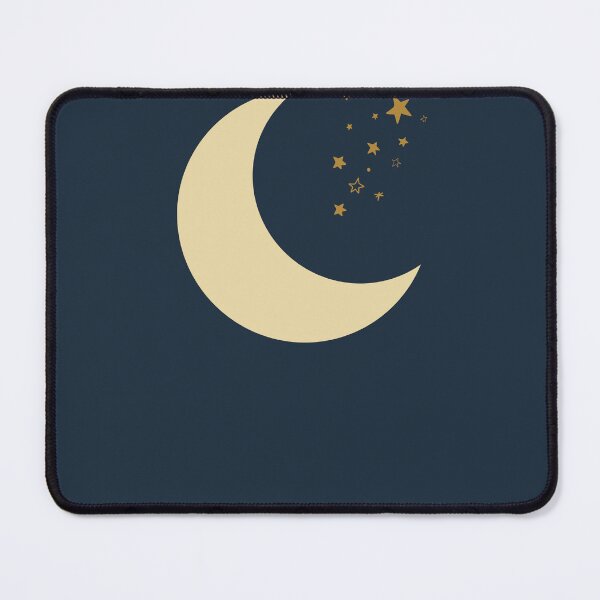 Item preview, Cosmic Night Moon and Stars designed and sold by ArtbyAfroditi.