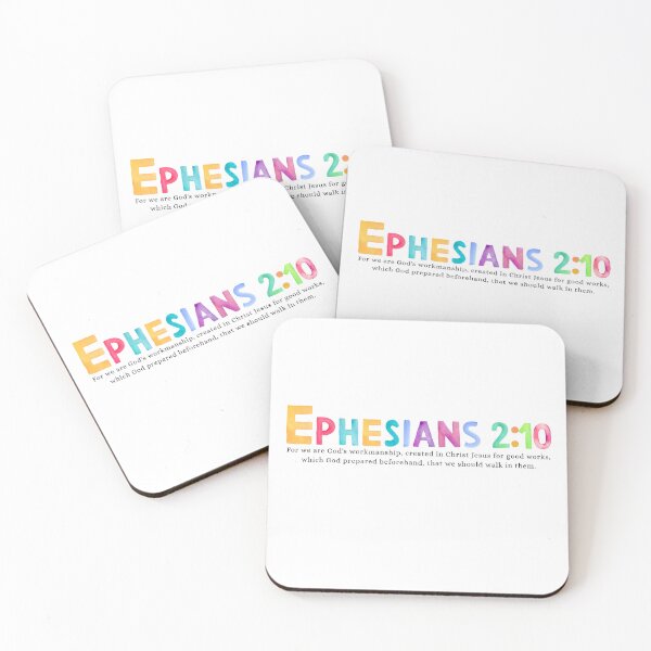 Item preview, Ephesians 2:10 Gods Workmanship Scripture Art designed and sold by Boy and Belugee.