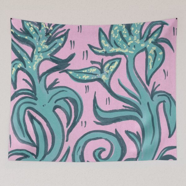Item preview, Whimsical Fantasy Plants | Botanical Art designed and sold by DzinkaDreamArt.