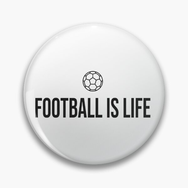 Item preview, Football Is Life | Simple Soccer Fan T-Shirt designed and sold by Harvirkaur.