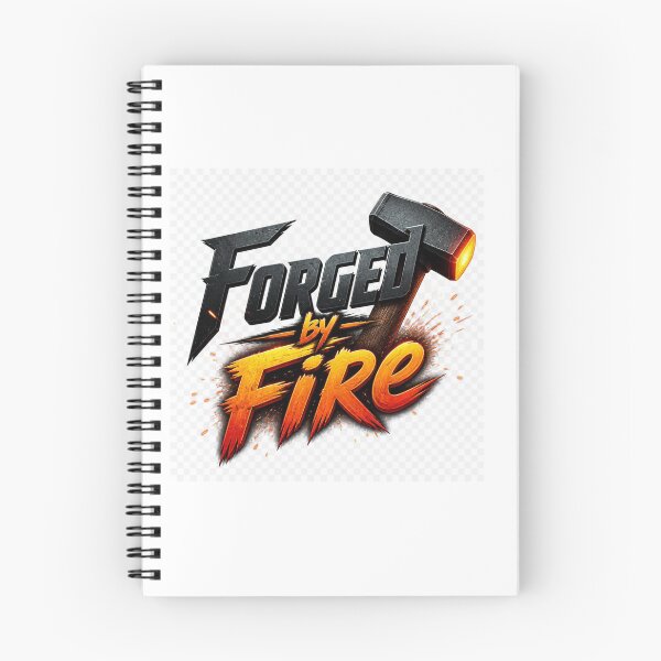 Item preview, Forged By Fire Motivational Quote T-Shirt | Strength & Resilience Design designed and sold by Paltooproducts.