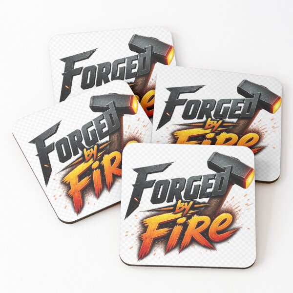 Item preview, Forged By Fire Motivational Quote T-Shirt | Strength & Resilience Design designed and sold by Paltooproducts.