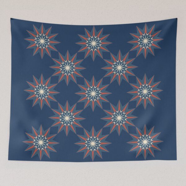 Item preview, Mid Century Atomic Starburst Pattern designed and sold by Moodprint5.