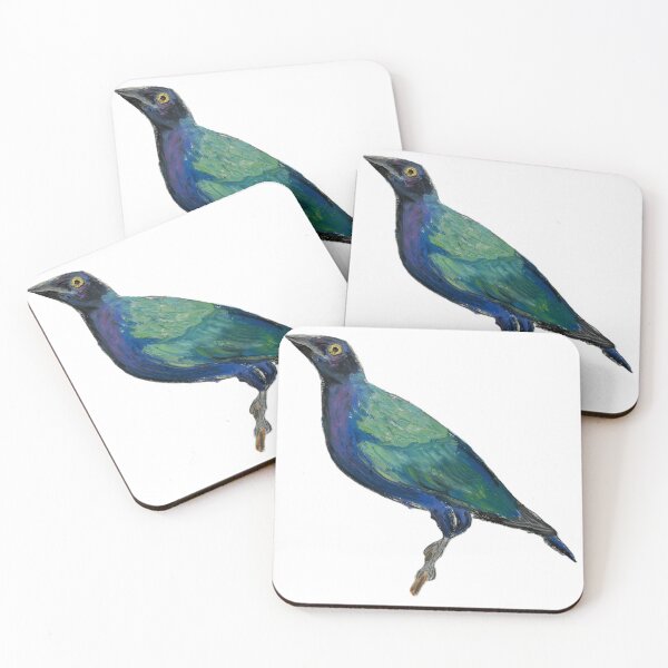 Item preview, Purple Glossy Starling designed and sold by woodland-towers.