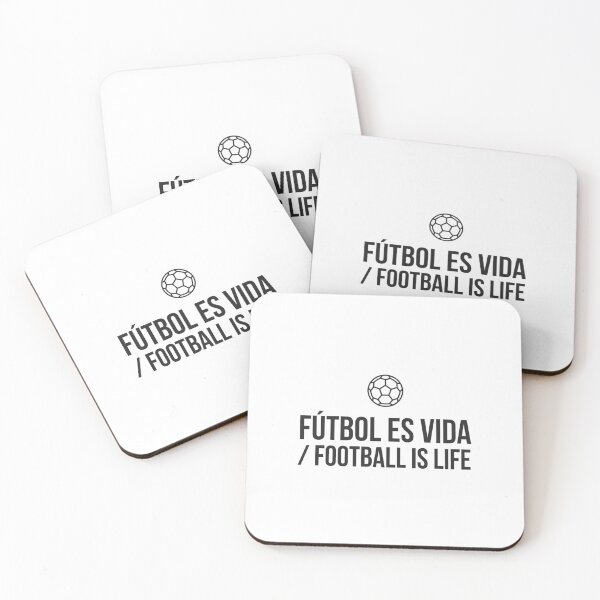 Item preview, FÚTBOL ES VIDA / FOOTBALL IS LIFE Soccer Fan T-Shirt designed and sold by Softlife by Harvir.