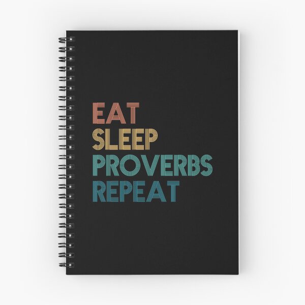 Item preview, Eat Sleep Proverbs Repeat - Gift For Proverbs Fans designed and sold by kindxinn.