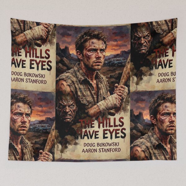 Item preview, The Hills Have Eyes Horror Fine Art Tribute designed and sold by Art's Diner.