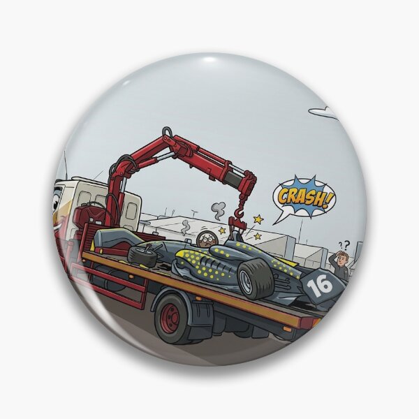 Item preview, Formula 1 Racing Crash Artwork designed and sold by TheLabelEditDesign.
