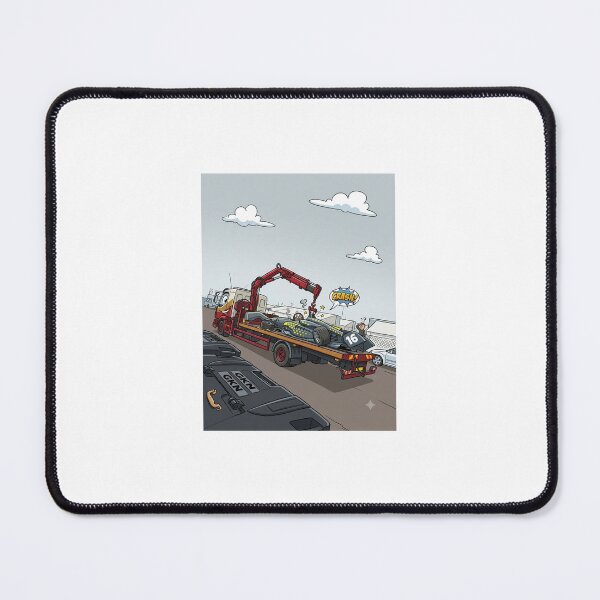 Item preview, Formula 1 Racing Crash Artwork designed and sold by TheLabelEditDesign.