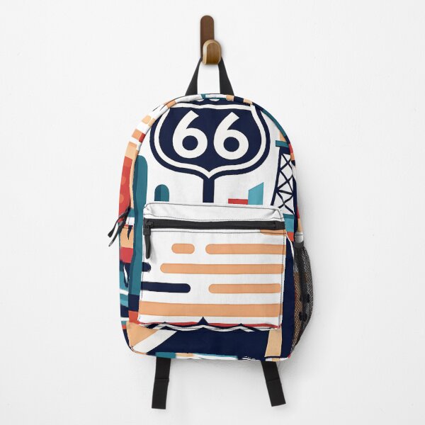 Item preview, Historic Route 66 Travel Souvenir - Classic Car & Desert Road Trip Art designed and sold by OzzFrequency.